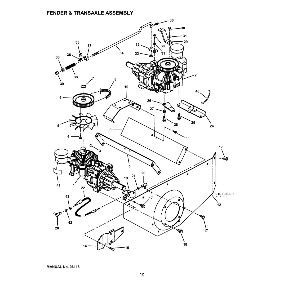 Snapper Yard Cruiser Hydro Drive Parts Manual Series 1&2 PDF - Image 2