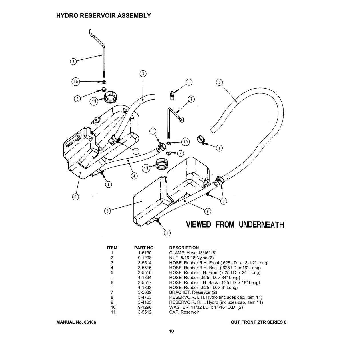 Snapper ZF2500K Zero Turn Z-Rider Parts Manual PDF - 48 Pages - Image 2