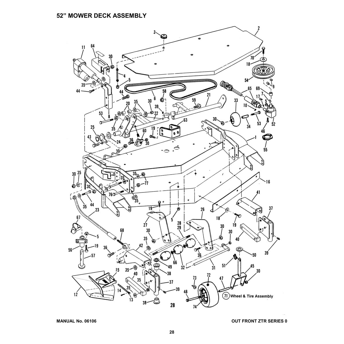 Snapper ZF2500K Zero Turn Z-Rider Parts Manual PDF - 48 Pages - Image 3