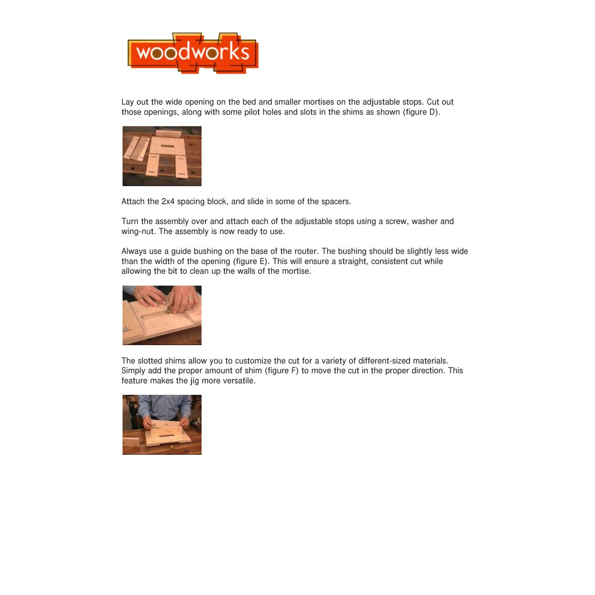 Table Saw Jigs & Fixtures Woodworking Guide WWK-613 PDF Document - Image 2