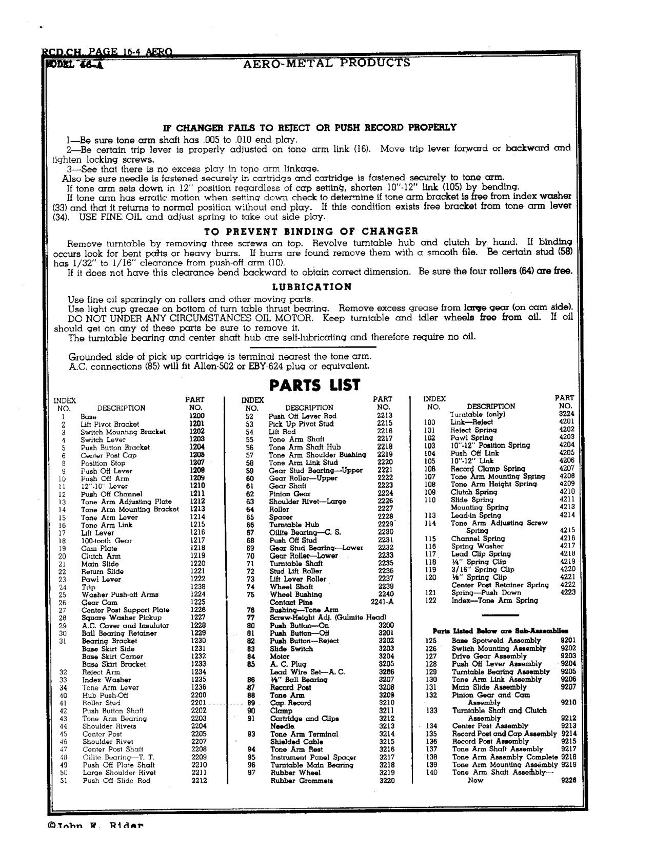 Rider's Perpetual Troubleshooter's Manual Volume 16 (1950) — 754 Pages Vintage Radio & TV Schematics PDF - Image 6