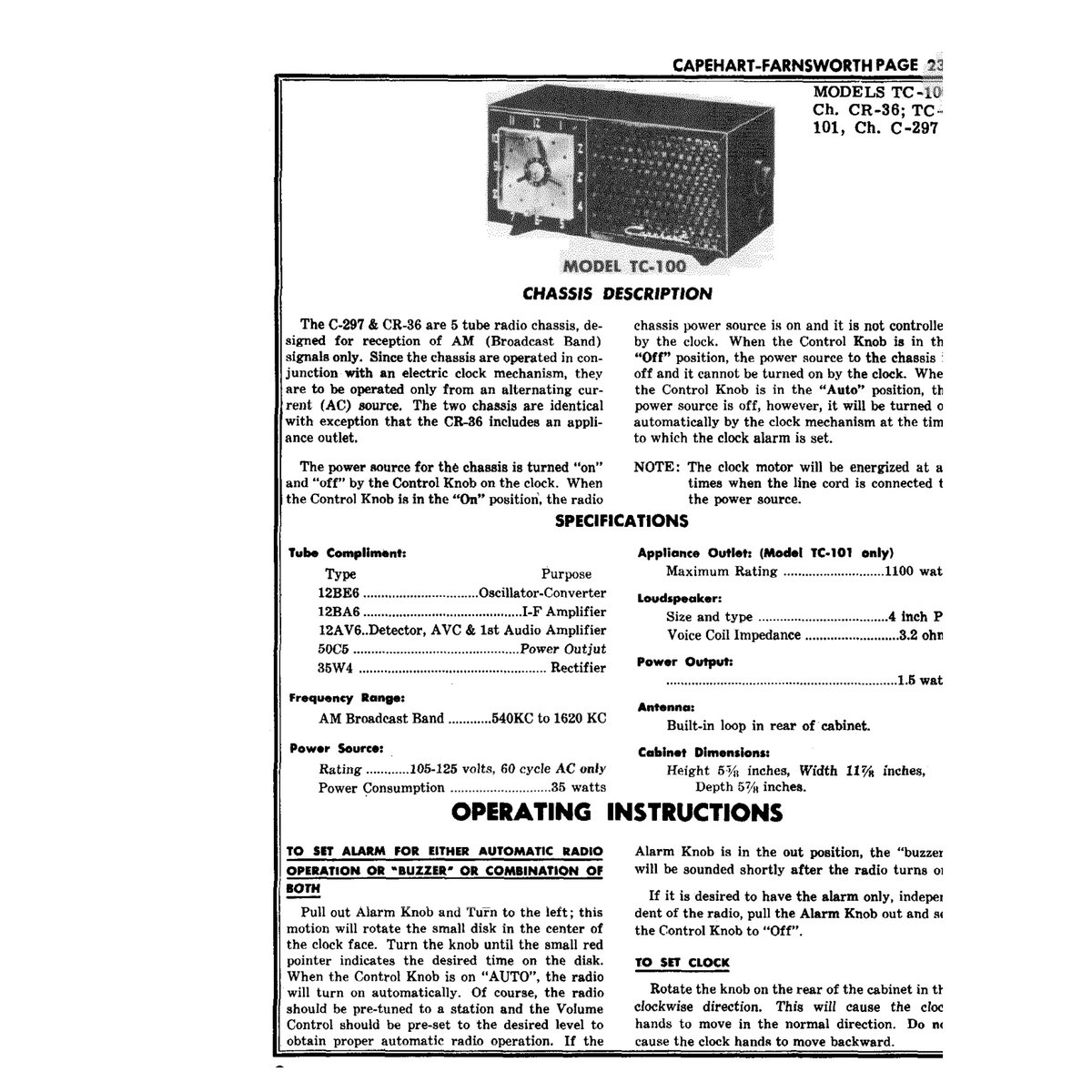 Rider's Perpetual Troubleshooter's Manual Volume 23 (1957) — 1140 Pages Vintage Radio Schematics PDF - Image 3