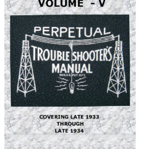 Rider's Perpetual Troubleshooter's Manual Volume 5 (1934-1935) — Vintage Radio Schematics PDF