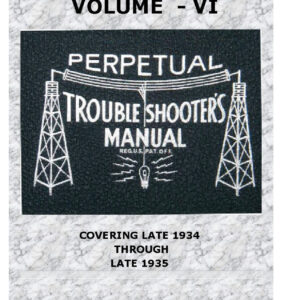 Rider's Perpetual Troubleshooter's Manual Volume 6 (1935-1936) — Vintage Radio Schematics PDF