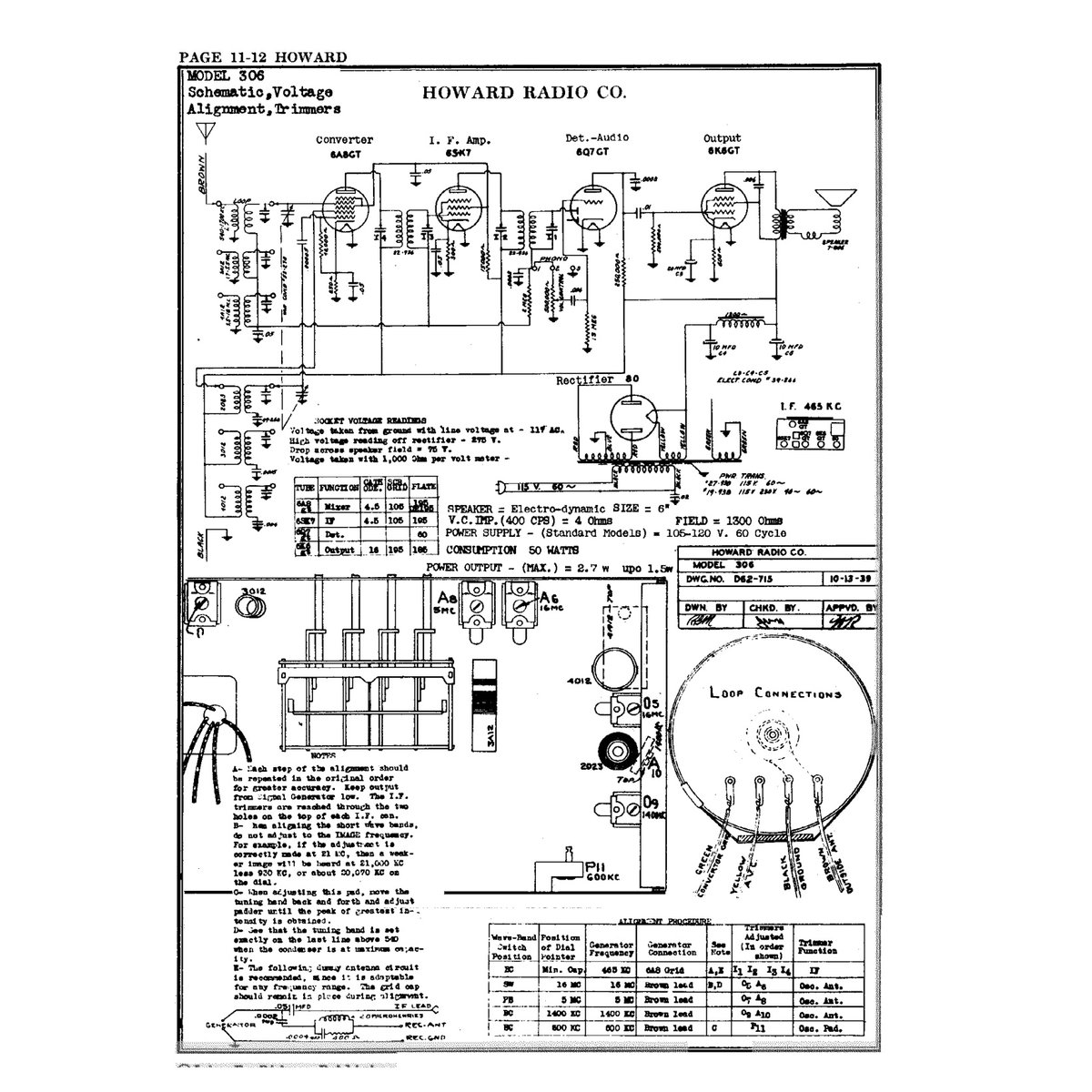 Rider's Perpetual Troubleshooter's Manual Volume 11 (1945) — 1636 Pages — Vintage Radio & TV Schematics PDF - Image 5