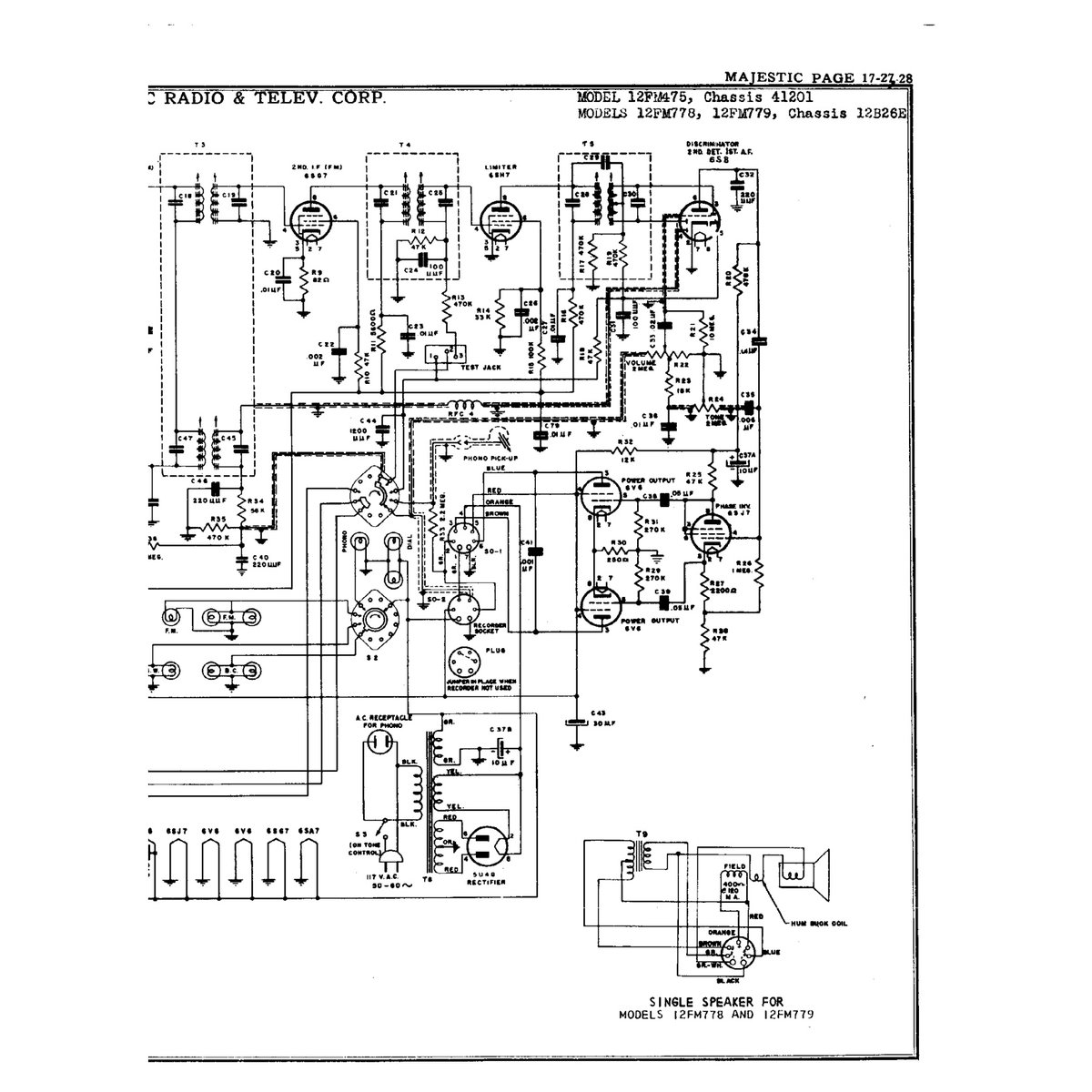 Rider's Perpetual Troubleshooter's Manual Volume 17 (1951) — Vintage Radio Schematics PDF - Image 3