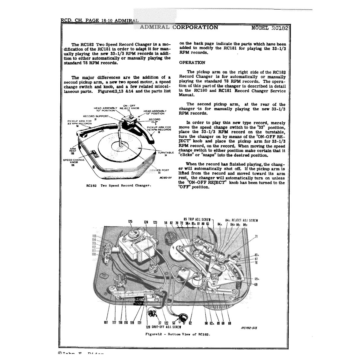 Rider's Perpetual Troubleshooter's Manual Volume 18 (1952) — Vintage Radio Schematics PDF - Image 8