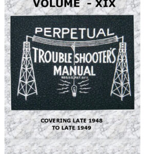 Rider's Perpetual Troubleshooter's Manual Volume 19 (1953) — Vintage Radio Schematics PDF