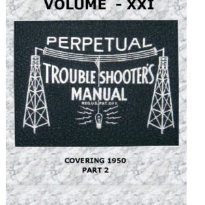 Rider's Perpetual Troubleshooter's Manual Volume 21 (1955) — Vintage Radio Schematics PDF