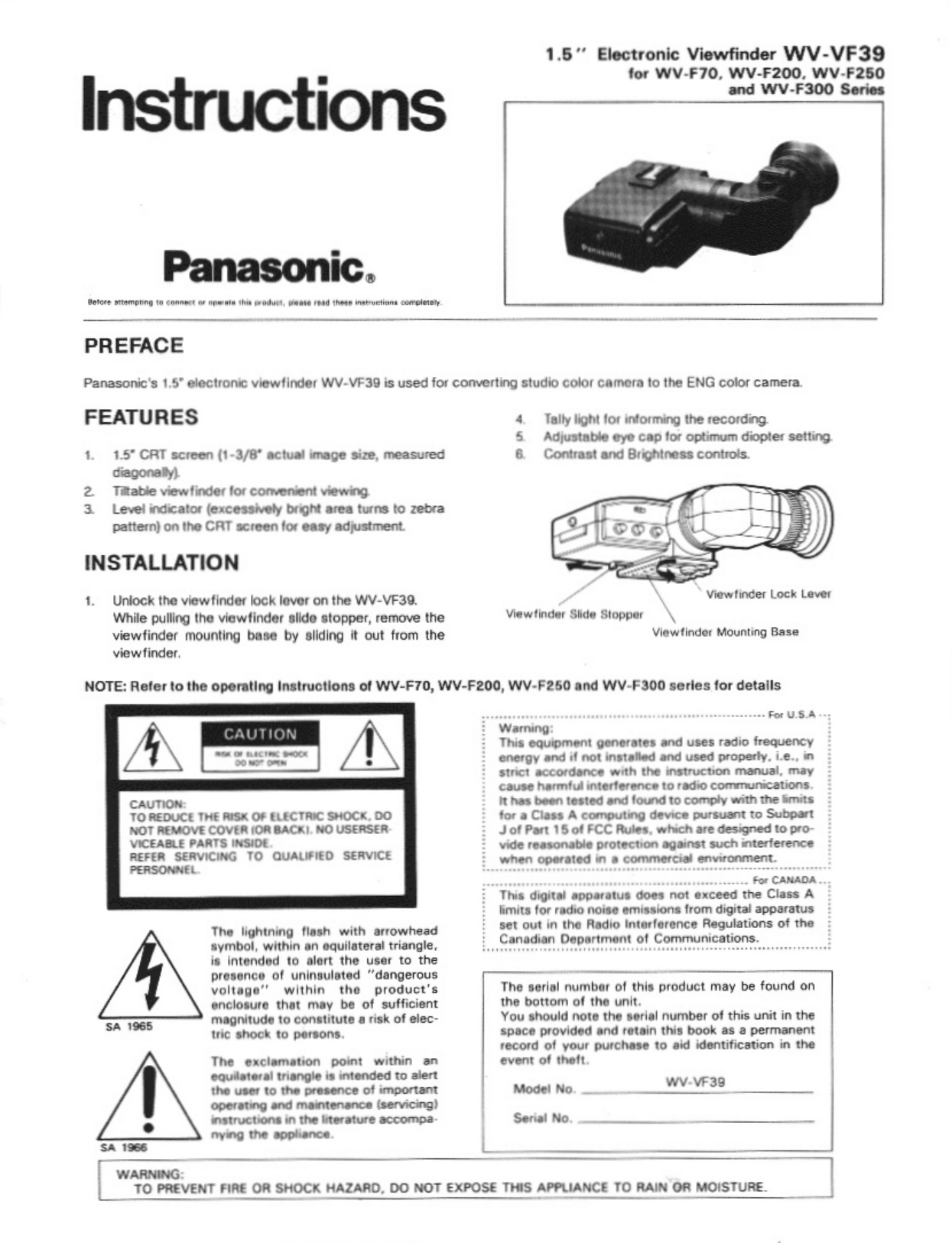 WVVF39 Technical Document PDF - 2 Pages Digital Download - Image 2