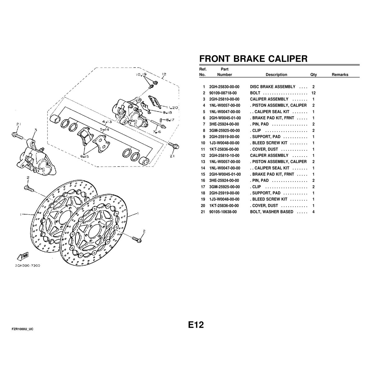 Yamaha FZR1000 Parts Manual PDF - Complete Reference Guide - Image 8
