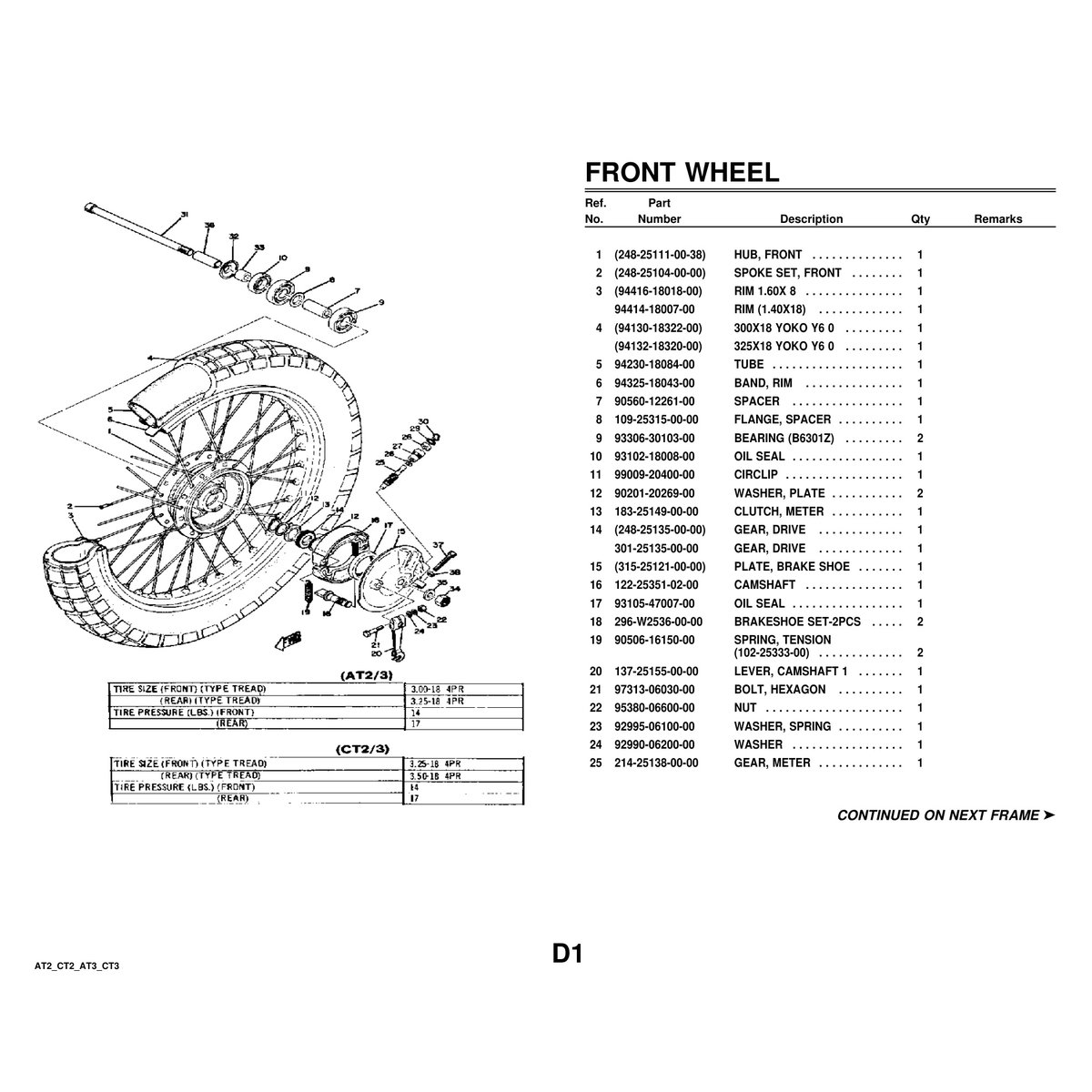 Yamaha AT2 CT2 AT3 CT3 Crankcase Cylinder Parts Manual PDF - Image 3