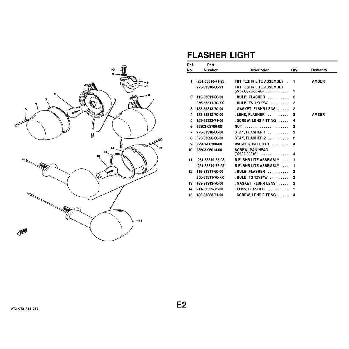 Yamaha AT2 CT2 AT3 CT3 Crankcase Cylinder Parts Manual PDF - Image 6
