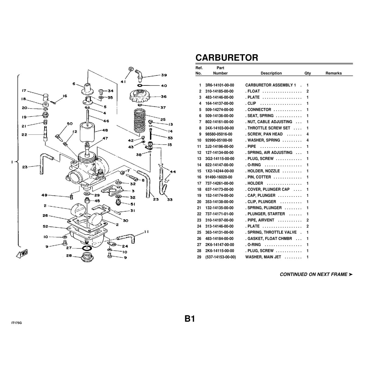 Yamaha IT175G Parts Manual - Complete Motorcycle Parts Catalog PDF - Image 2