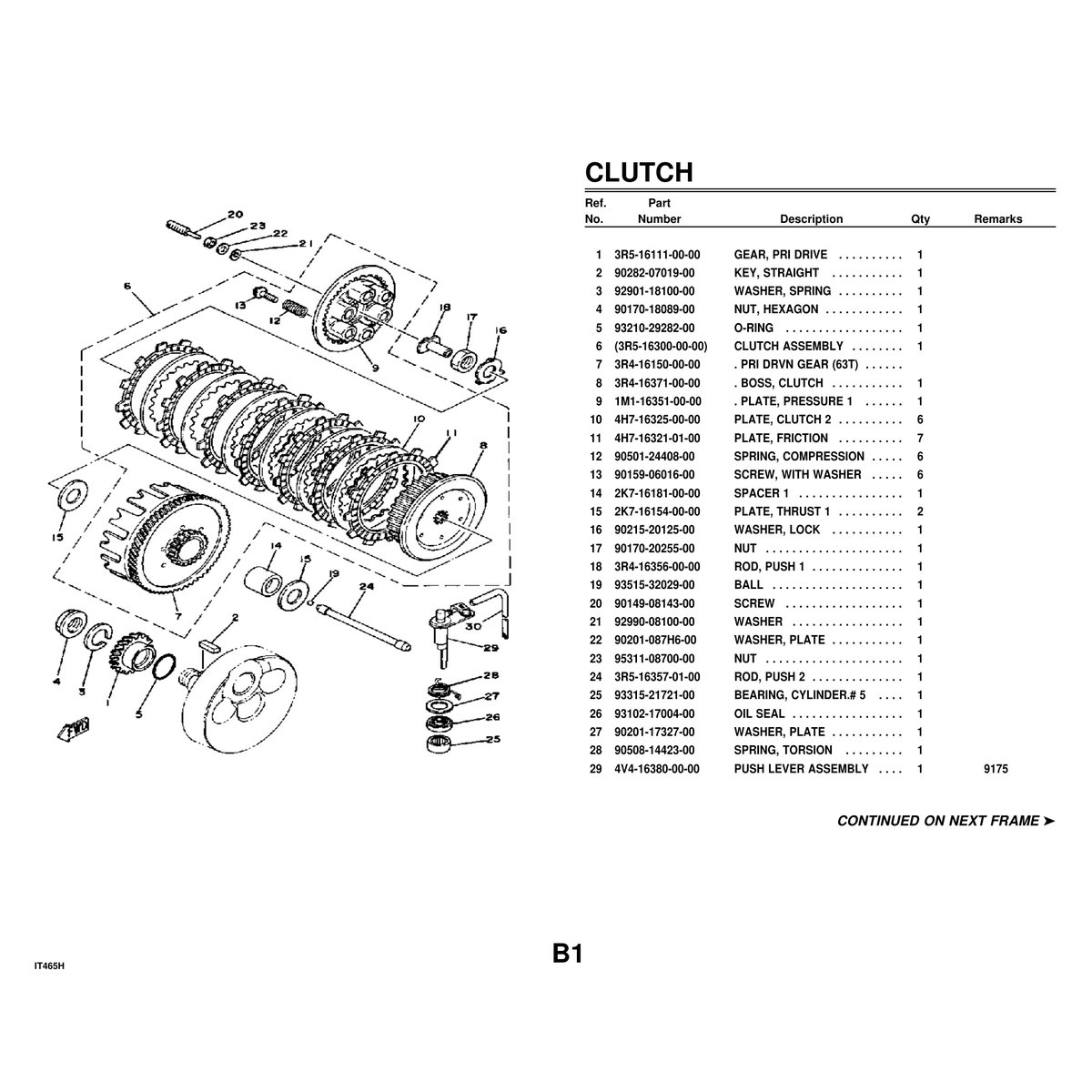 Yamaha IT465H Motorcycle Cylinder Parts Manual PDF - 46 Pages - Image 2