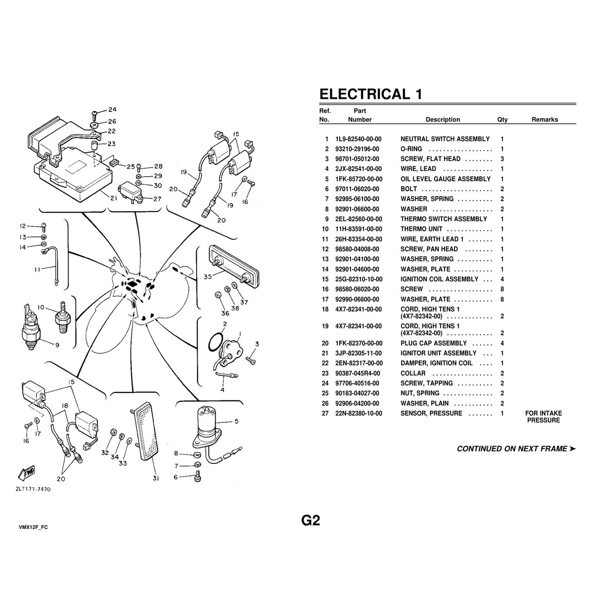 Yamaha VMX12F Cylinder Head Parts Manual PDF Digital Download - Image 7