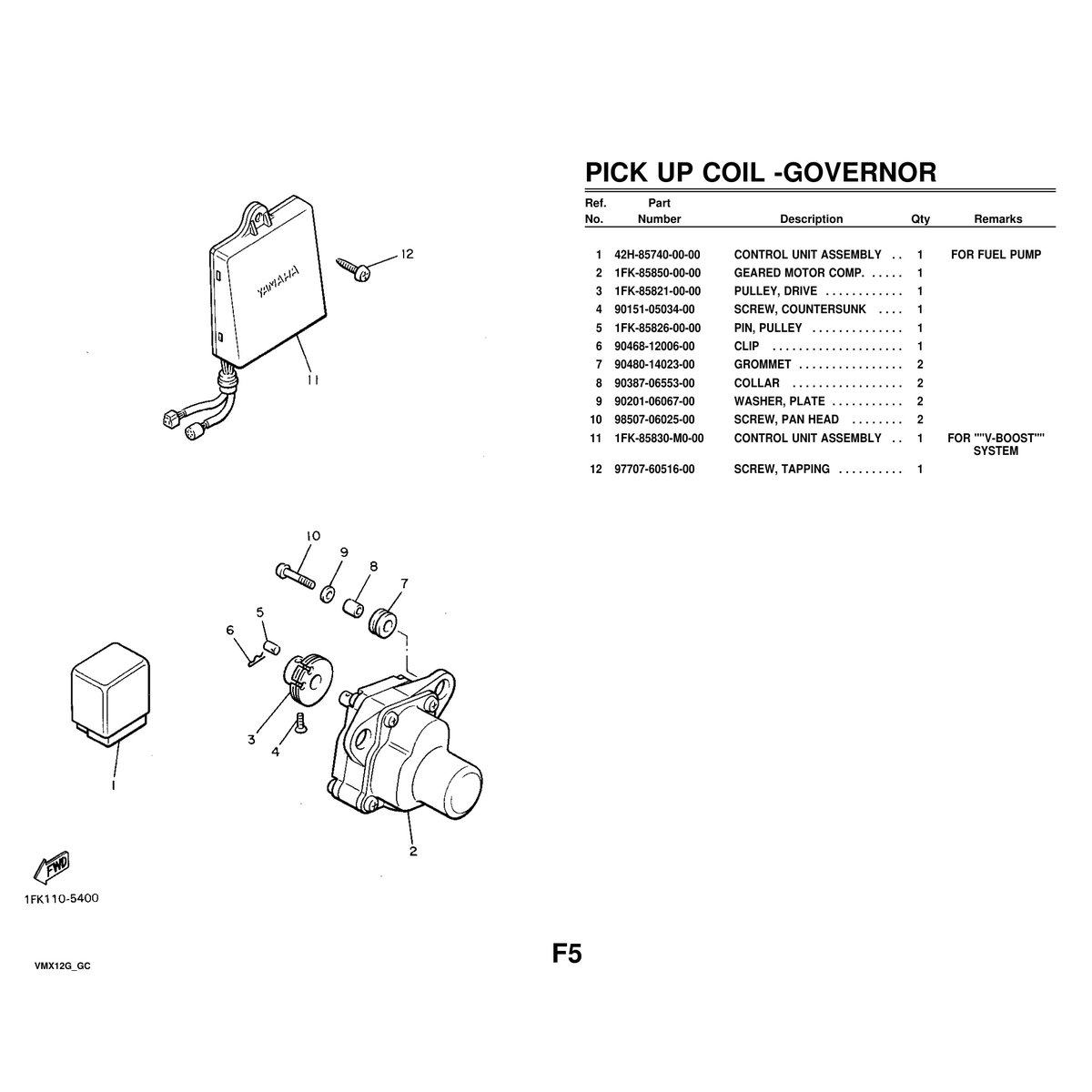 Yamaha VMX12G Cylinder Head Parts Manual PDF - Complete Guide - Image 8