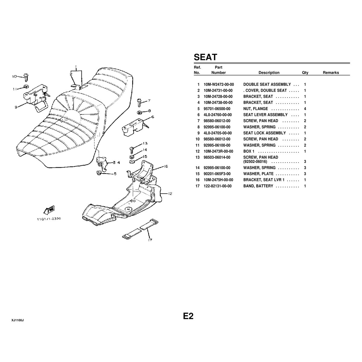 Yamaha XJ1100J Cylinder Head Parts Manual - Complete Guide - Image 5