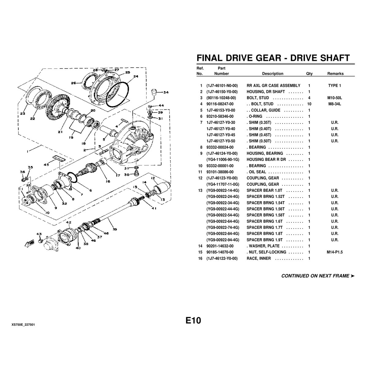 Yamaha XS750E Cylinder Head Parts Manual - Complete Guide PDF - Image 7