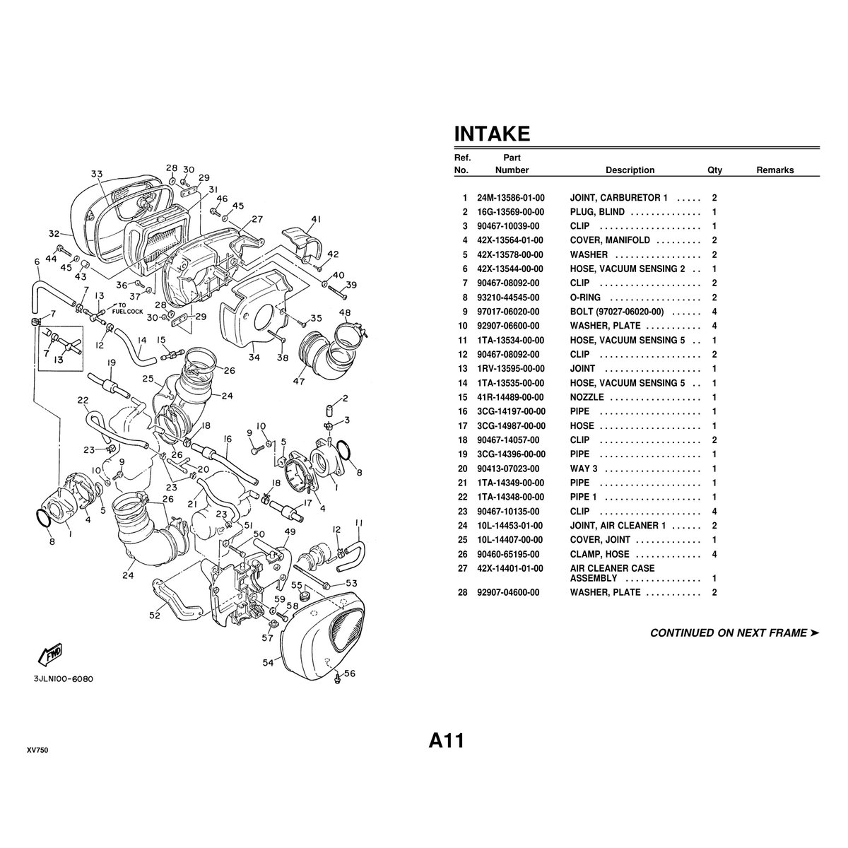 Yamaha XV750 Cylinder Head Assembly Parts Manual PDF 68 Pages - Image 2