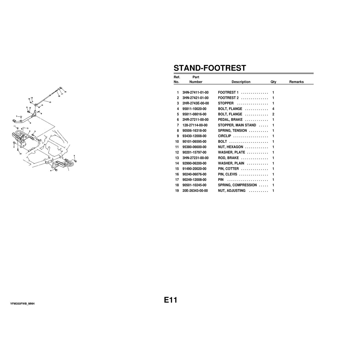 Yamaha YFM350FWB ATV Parts Manual - Complete Reference Guide PDF - Image 5