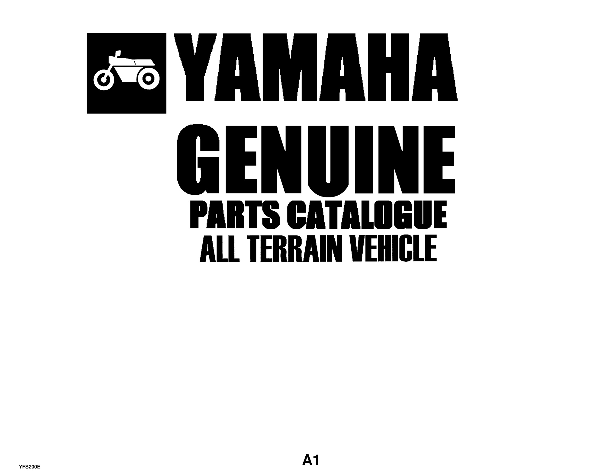 Yamaha YFS200E Parts Manual - Complete ATV Parts Diagram Guide PDF