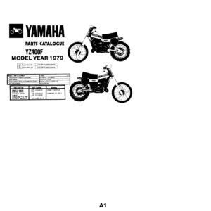 Yamaha YZ400F Parts Manual - Complete Parts Catalog PDF Download