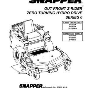 ZF 2200K Service Manual - Complete Repair Guide PDF Download
